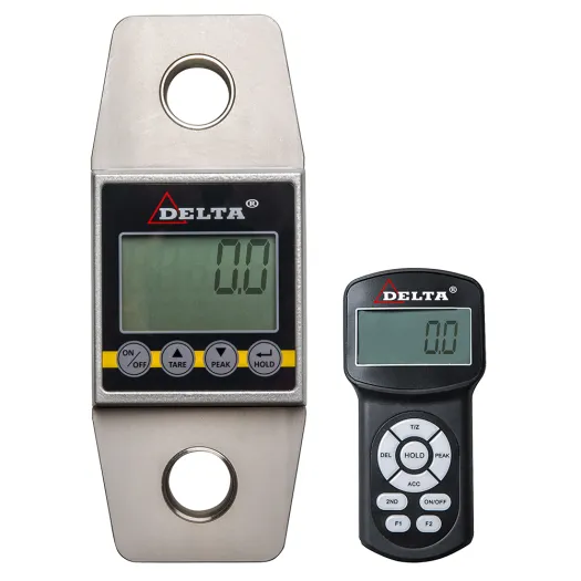  Dynamomètre avec écran déporté - DELTA- 10 tonnes (réf.: DE-SG.0.CS.10.RC) principal